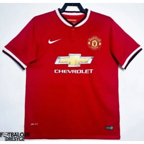 Manchester United 2014-2015 Retro Domácí Dres Krátký Rukáv Manchester United 2014-2015 Retro Domácí Dres Krátký Rukáv